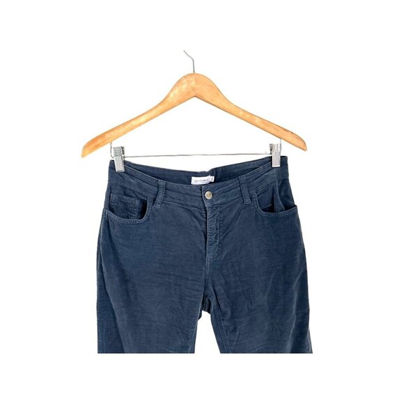 Paolo Tonali Corduroy Pants Made in Italy Blue Gray Size 42 - US 30 - Picture 3 of 7